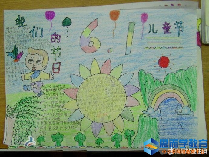 六一儿童节手抄报文字资料内容大全